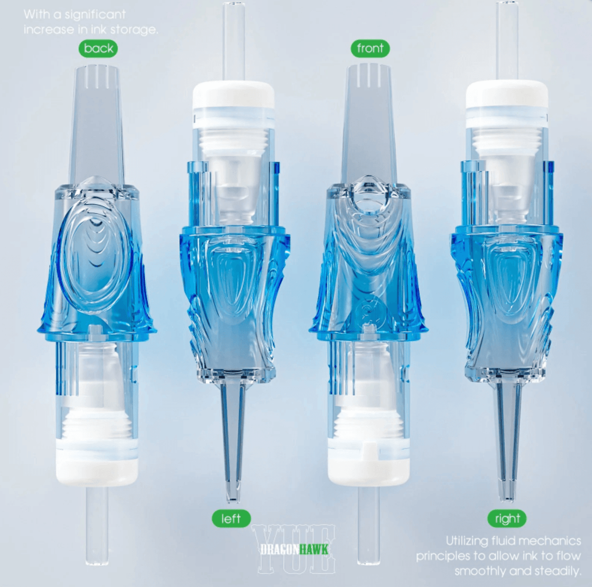MAST Dragonhawk Yue Round Liner Cartridges - BVShop