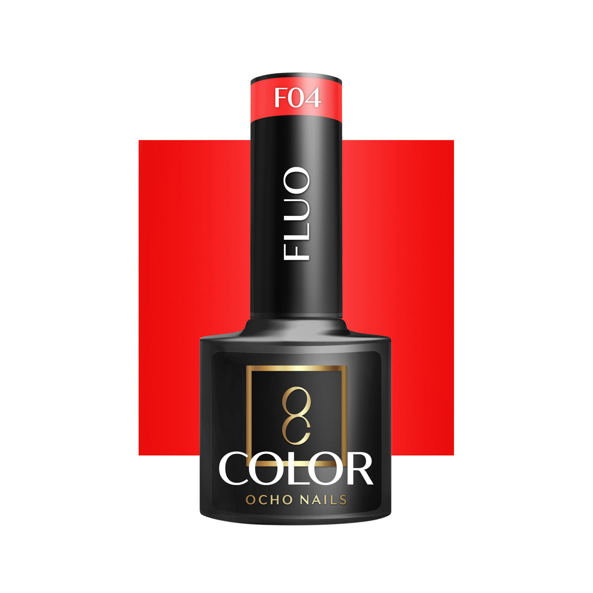 OCHO NAILS Hybrid nail polish fluo F04 -5 g - BVShop