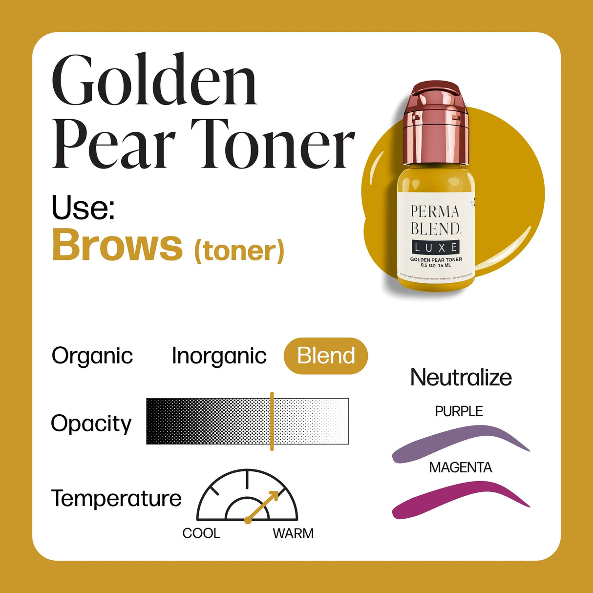 Perma Blend LUXE Golden Pear Toner - BVShop