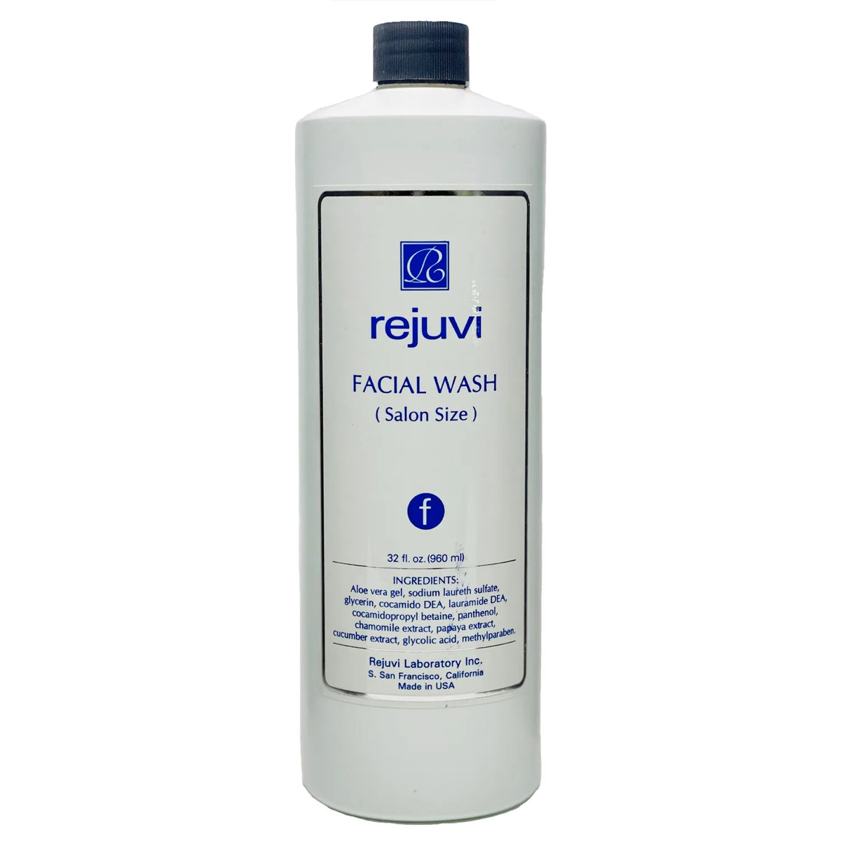 Rejuvi f Pieniący Żel Do Mycia Twarzy 960ml, Butelka z nakrętką