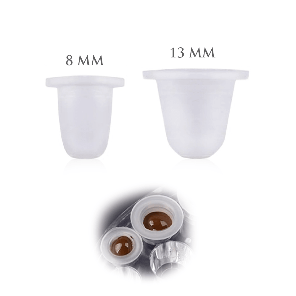 Skin Monarch Tattoo Ink Silicone Cups 100pcs 8mm/13mm - BVShop