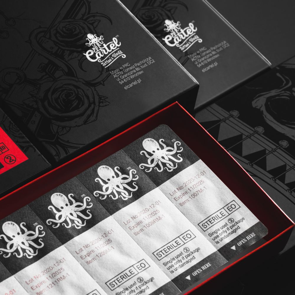 Tattoo Cartridge EL CARTEL V2 0.30 3RL Long Taper 10pcs. - BVShop