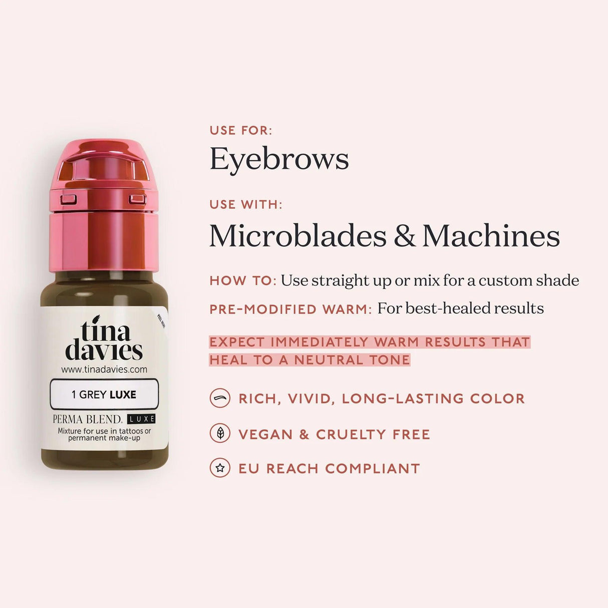 Tina Davies LUXE Grey Pigments 15ml - BVShop