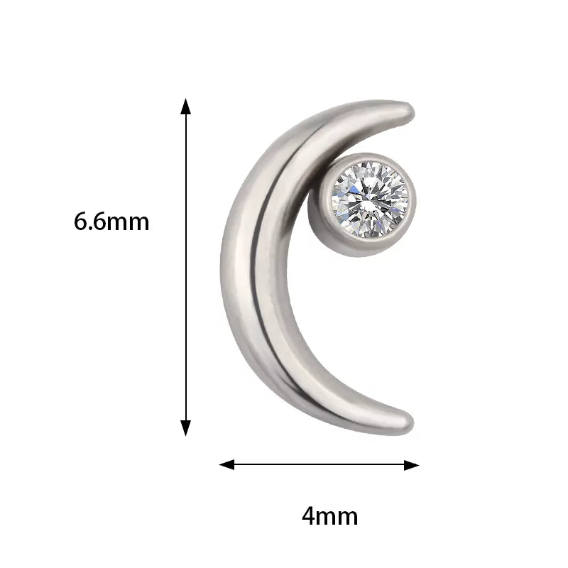 Titanium Ring Moon Bezel - BVShop