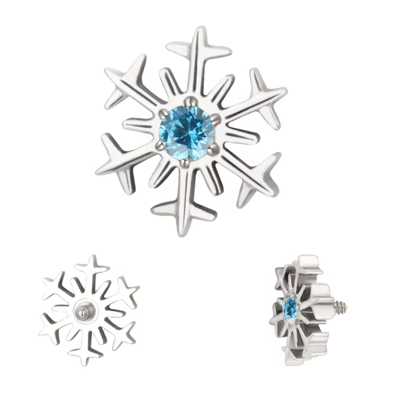 Titanium Ring Snowflake - BVShop