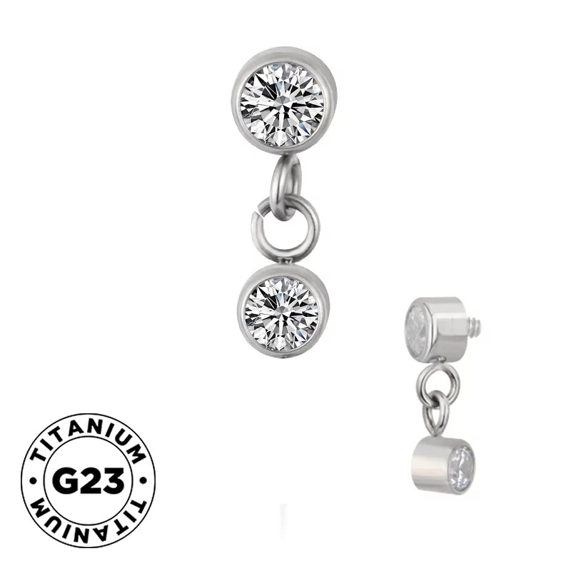 Titanium Ring Twin Bezel - BVShop