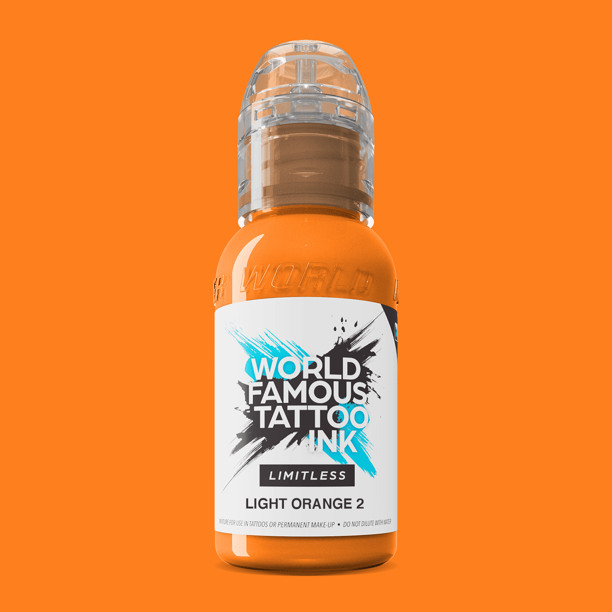 World Famous Limitless Tattoo Ink - Light Orange 2 30ml - BVShop