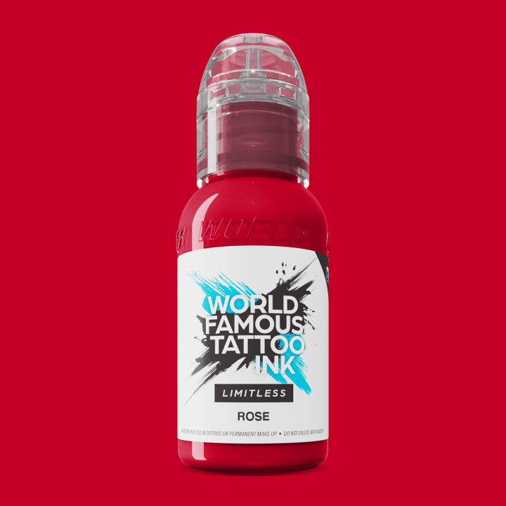 World Famous Limitless Tattoo Ink Rose 30ml - BVShop