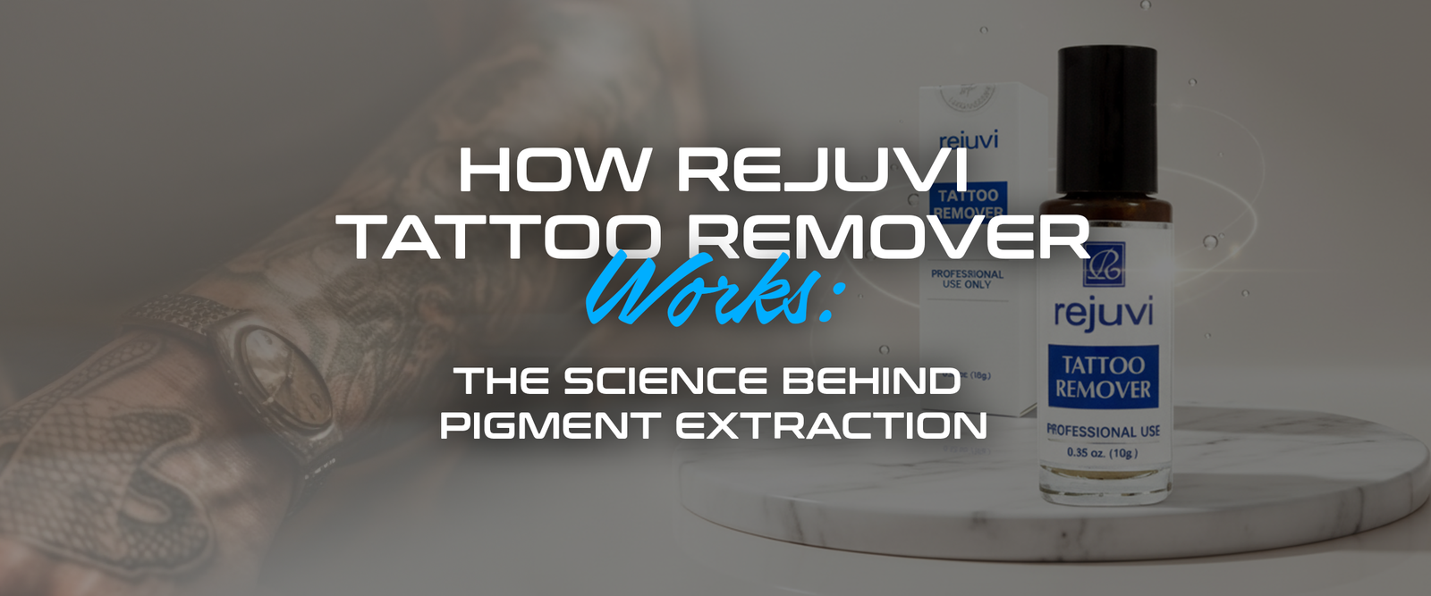 How Rejuvi Tattoo Remover Works: The Science Behind Pigment Extraction