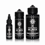 Nocturnal By Bishop Super Black 30ml, 118ml, 295ml — porównanie pojemności butelek