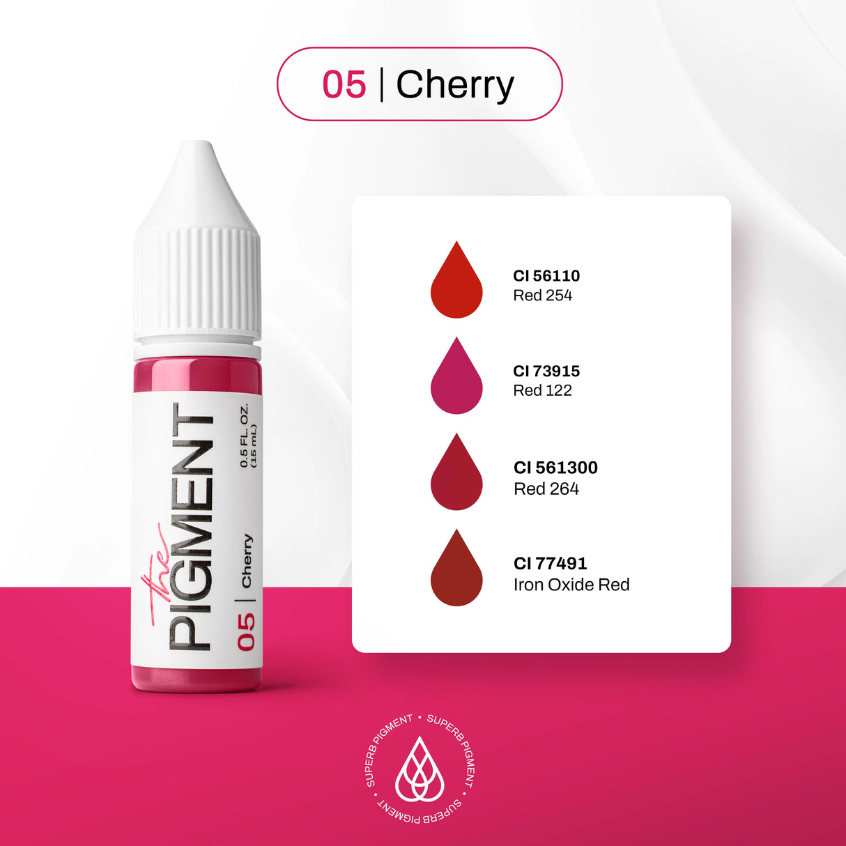 The Pigment 05 Cherry Pigment (15ml) - BVShop