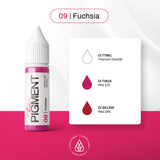 The Pigment 09 Fuchsia Pigment (15ml) - BVShop