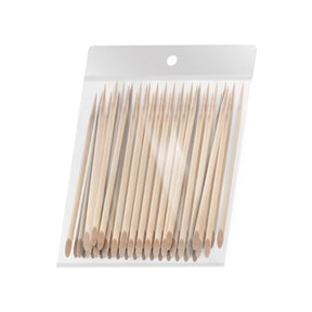 100 pcs. Wooden manicure cuticle sticks 11,5 cm OCHO NAILS - BVShop