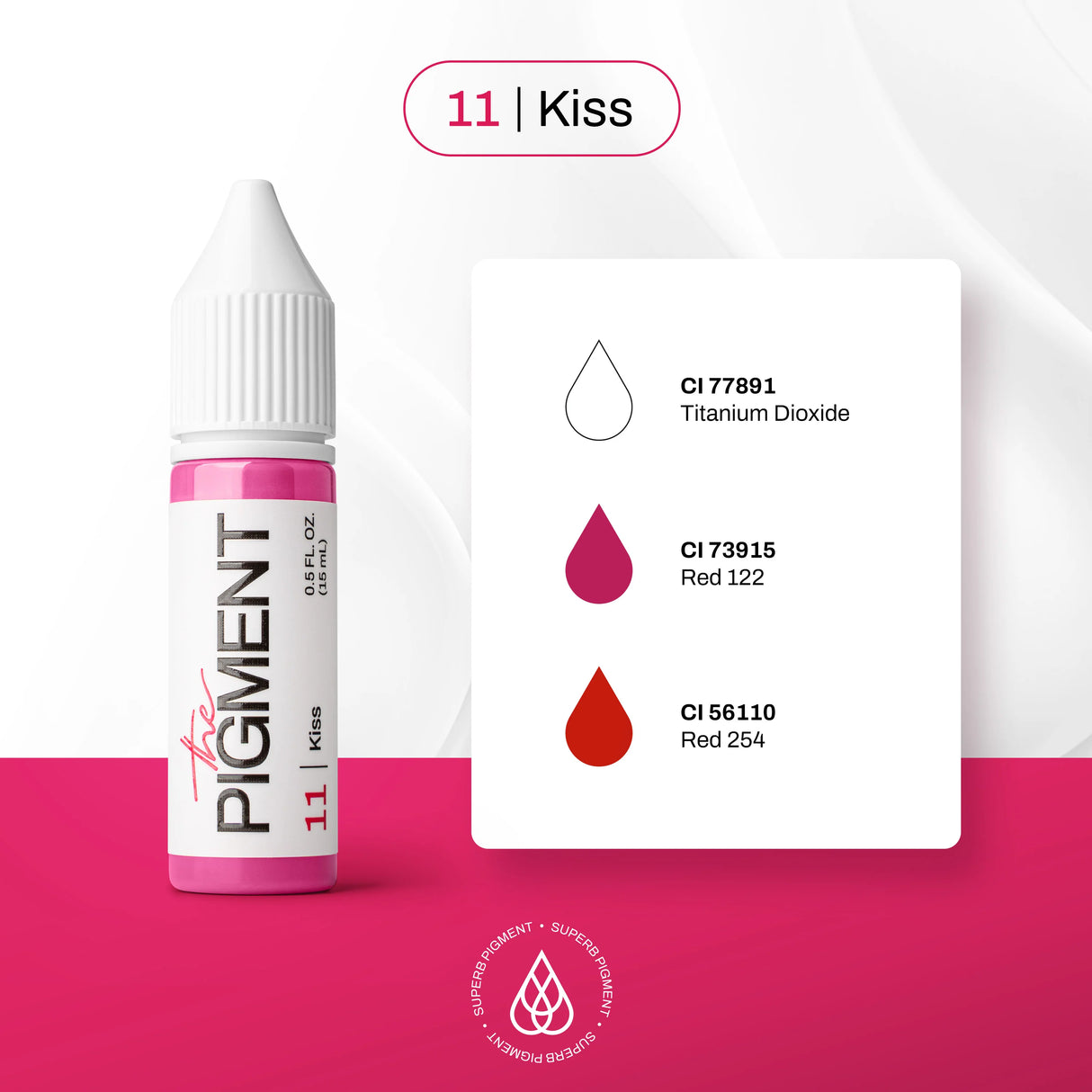 The Pigment 11 Kiss Pigment (15ml) - BVShop