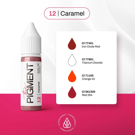 The Pigment 12 Caramel Pigment (15ml) - BVShop