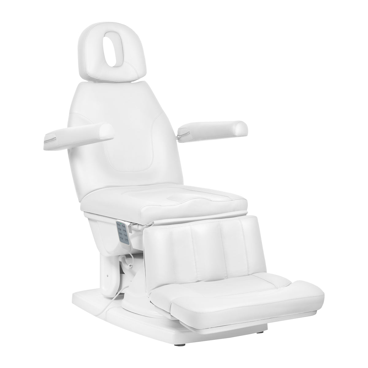 Kate electric podiatry chair, 4 actuators, white - BVShop