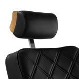 Barber chair Gabbiano Leonardo Gold Black - BVShop