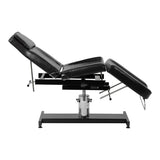 Pro Ink 210DH reclining tattoo chair with synthetic leather upholstery