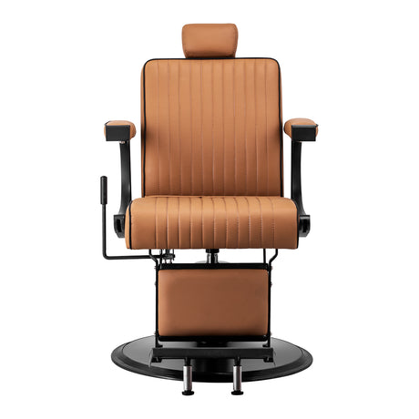 Gabbiano Visionerio barber chair light brown - BVShop