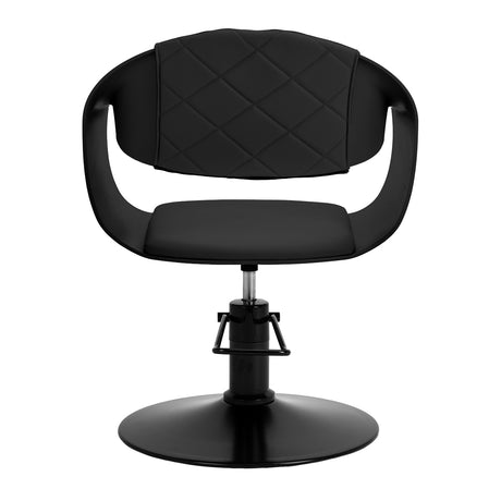 Hair System Halo noir hairdressing chair black - BVShop