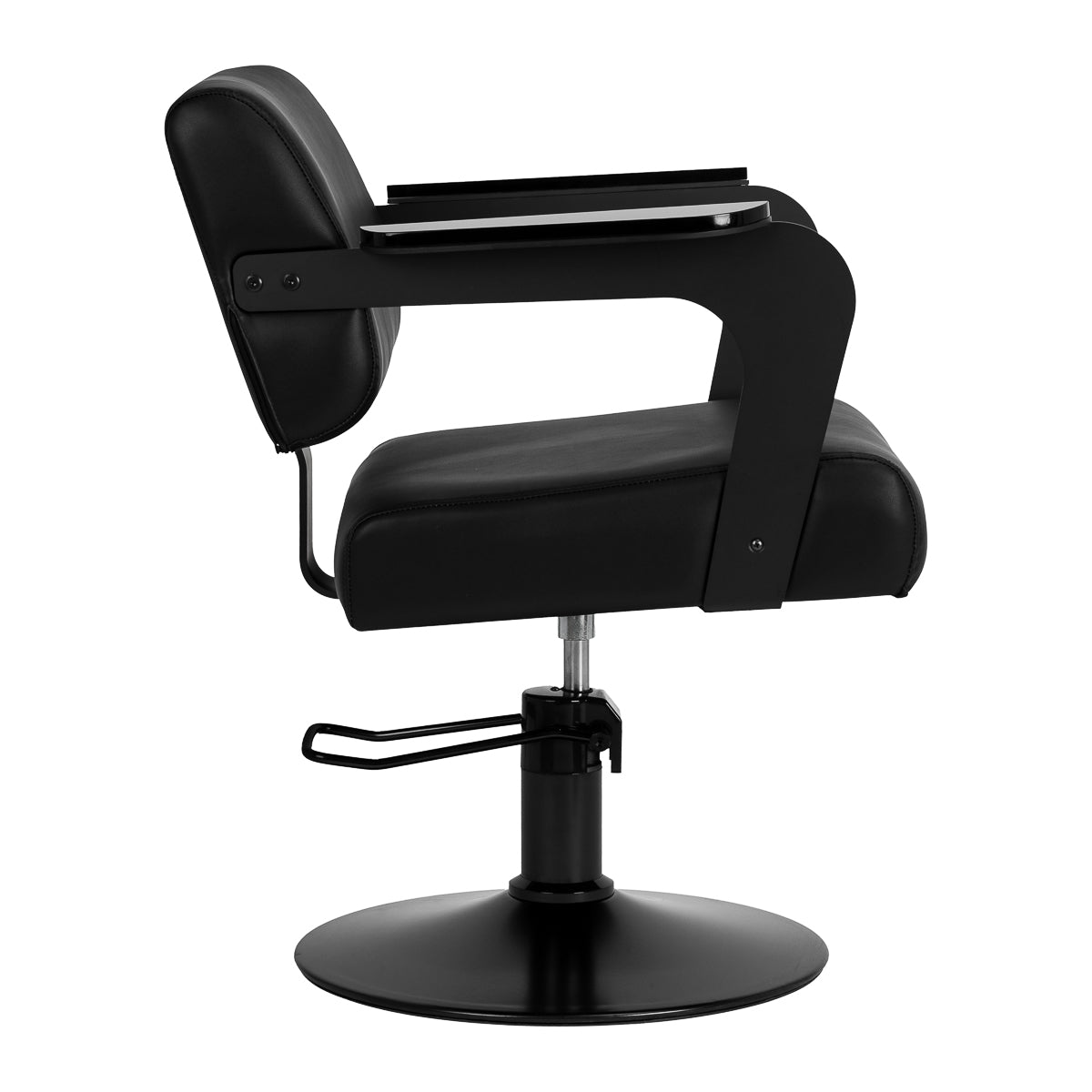 Hair System Jet noir hairdressing chair black - BVShop