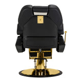 Hair System New York barber chair black gold - BVShop