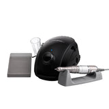 Saeyang Marathon 3 Champion NEW black nail drill with H200 handpiece, professional electric manicure and pedicure tool.