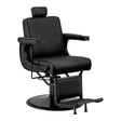 Gabbiano Visionerio barber chair black with black frame - BVShop