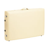 BALANCE aluminium folding massage table 2 segment cream - BVShop