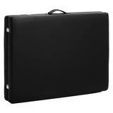 BALANCE wooden folding massage table 2 segment 190x70 black - BVShop