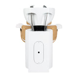 Gabbiano Florencja salon wash unit with ergonomic white chair