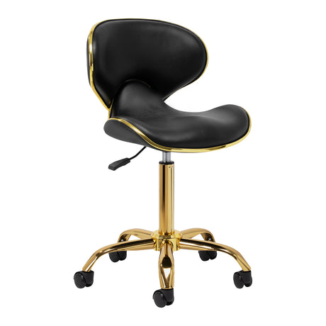 Gabbiano cosmetic stool Q-4599G black V2 - BVShop