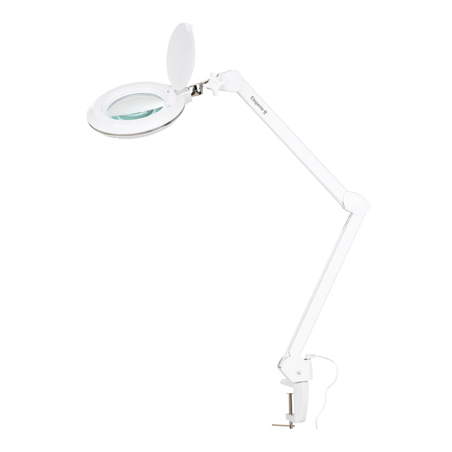 Elegante 6031 tabletop magnifying lamp with 3-dioptre LED lens