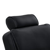 Gabbiano Continental Fotel Barberski Z Masażem – Czarny · Zagłówek