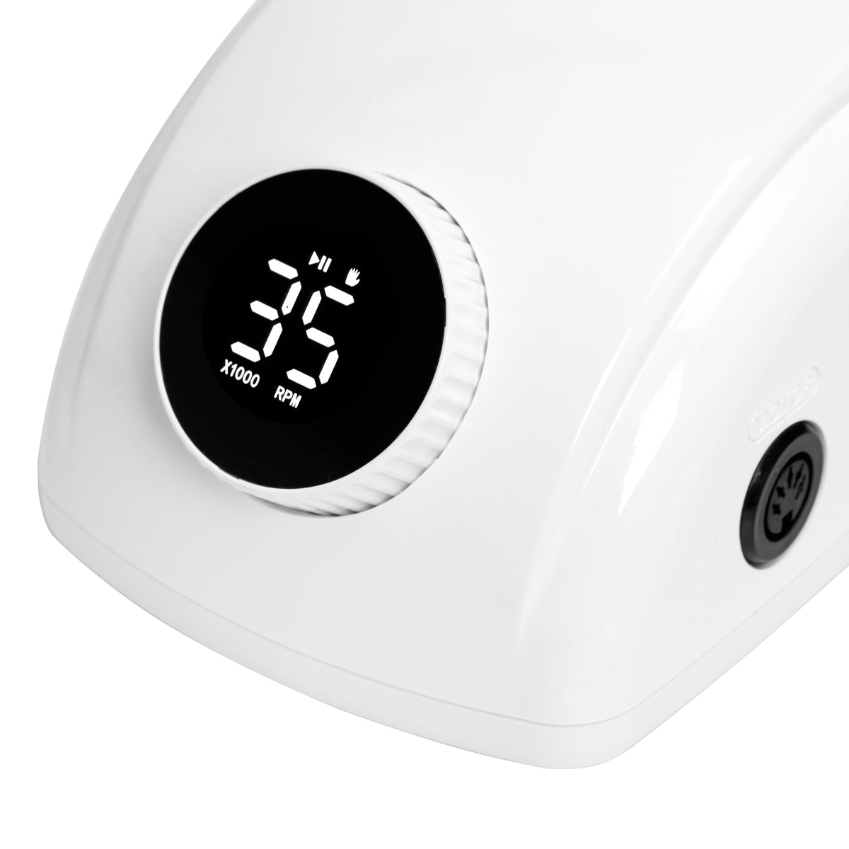 EXO Futura Frezarka Do Paznokci 65W – Biała · Wyświetlacz cyfrowy
