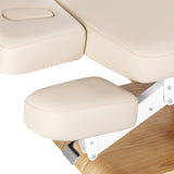 Sillon Relax · kremowy · detal pokrowca zagłówka