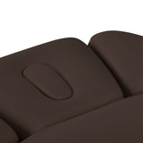 Sillon Relax · ciemny brąz · zagłówek i otwór na twarz
