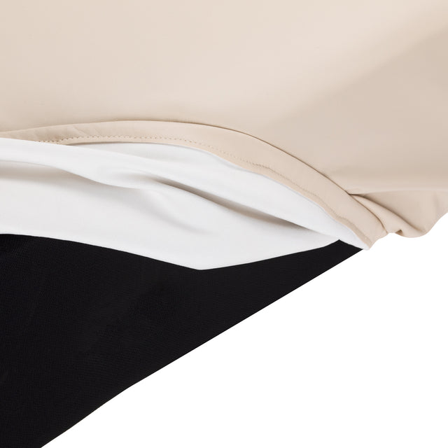 Sillon Siesta · kremowy · warstwy zdejmowanego pokrowca