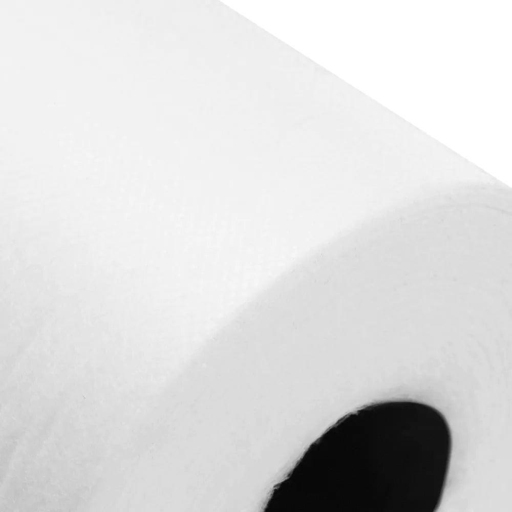 EKO perforated white non-woven salon bed covering roll, 60cm × 100m