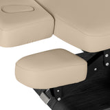 Elektryczna Leżanka SPA Sillon Relax – Kolor Beżowy, Podstawa Czarna · Półka pod ramiona