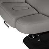 Elektryczna Leżanka SPA Sillon Relax – Kolor Szary, Podstawa Czarna · Zagłówek