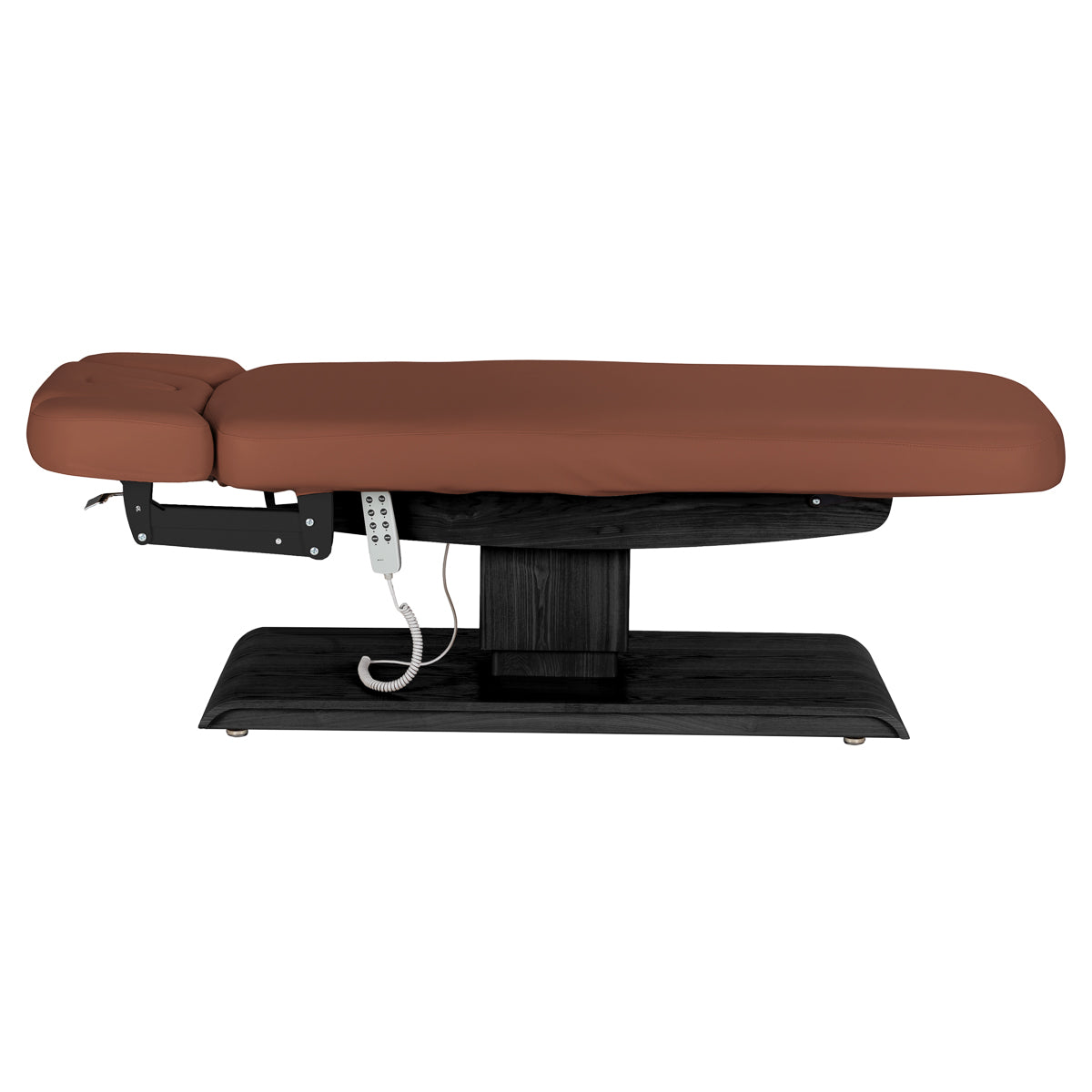 Sillon Relax · brązowy / czarna · widok z boku