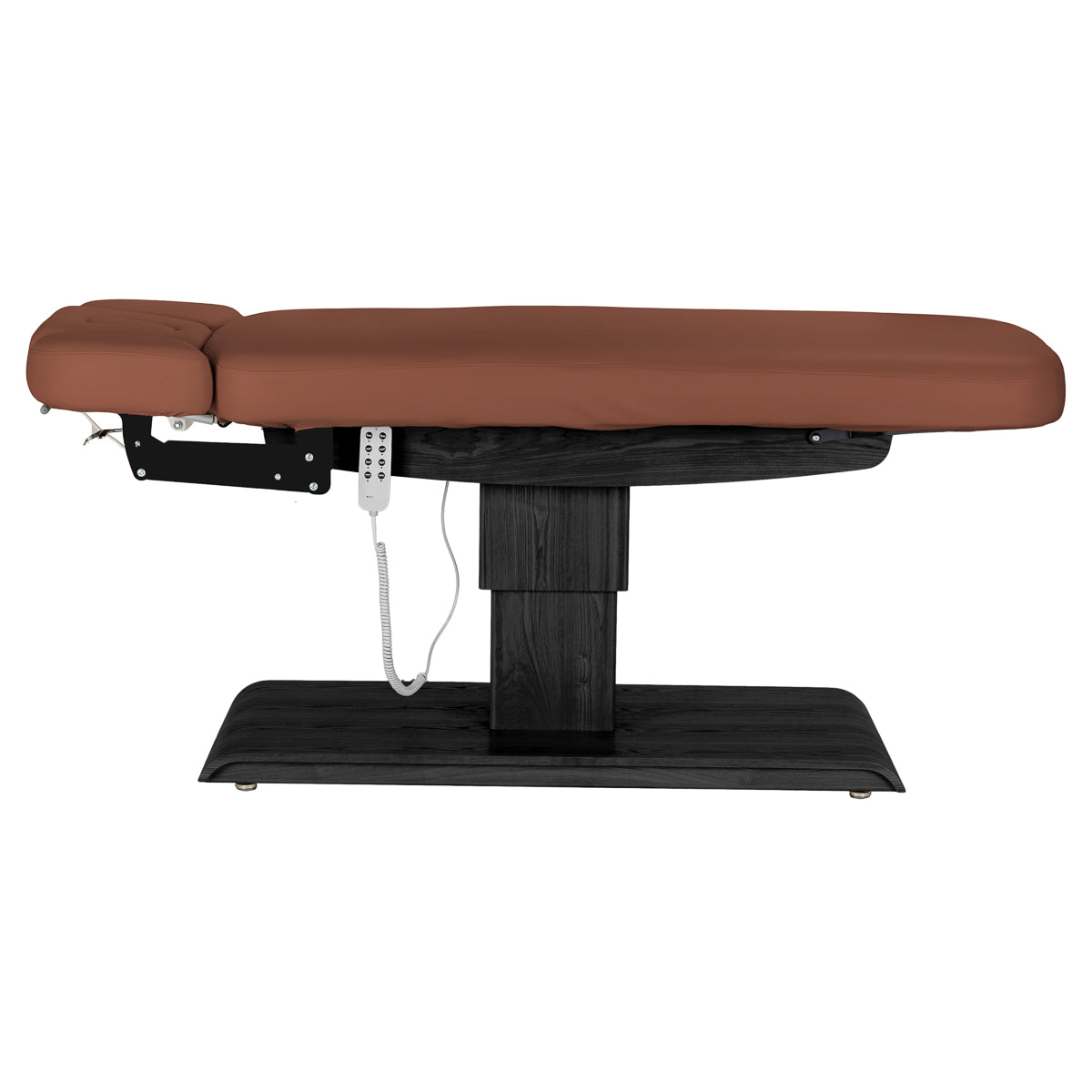 Sillon Relax · brązowy / czarna · widok z boku