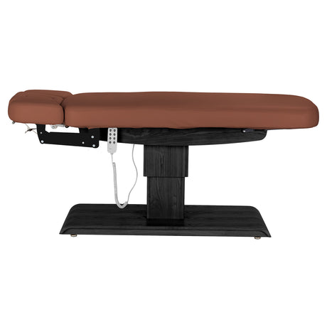 Sillon Relax · brązowy / czarna · widok z boku