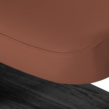 Sillon Relax · brązowy / czarna · szew na brzegu pokrowca