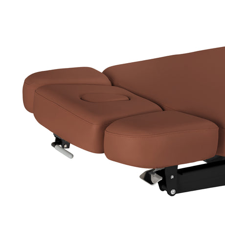 Sillon Relax · brązowy / czarna · zagłówek i otwór na twarz