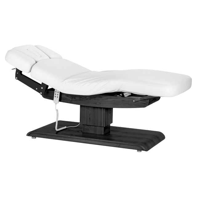 Sillon Relax · biały / czarna · pozycja półleżąca