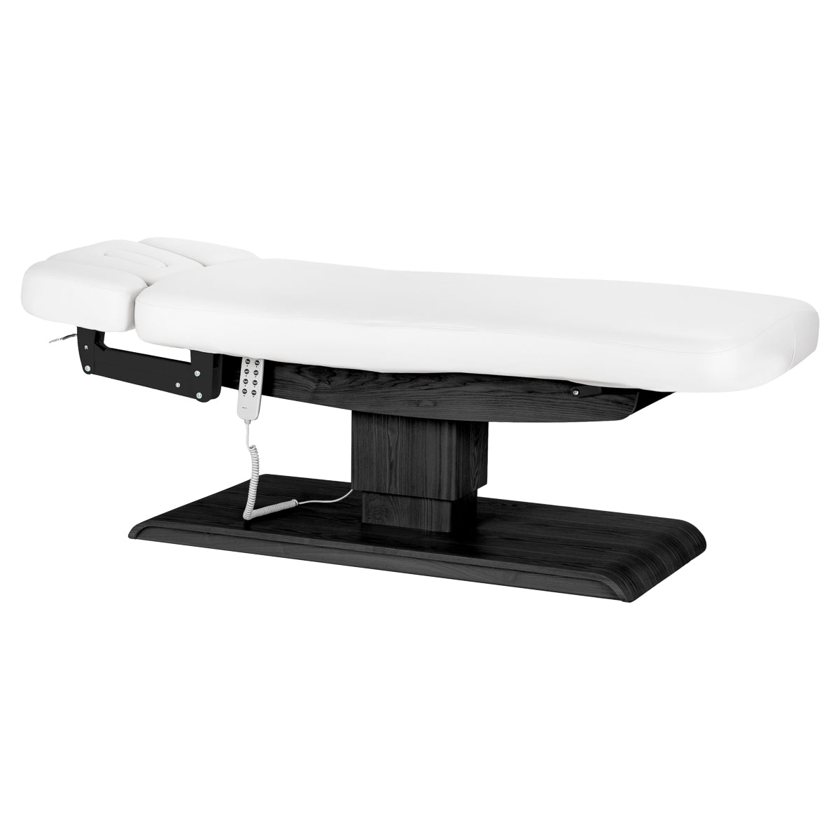 Sillon Relax · biały / czarna · pozycja płaska