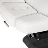 Sillon Relax · biały / czarna · zagłówek i otwór na twarz