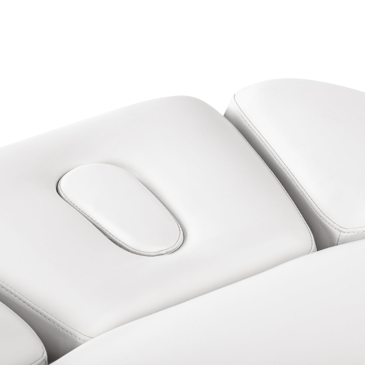 Sillon Relax · biały / czarna · zagłówek i otwór na twarz